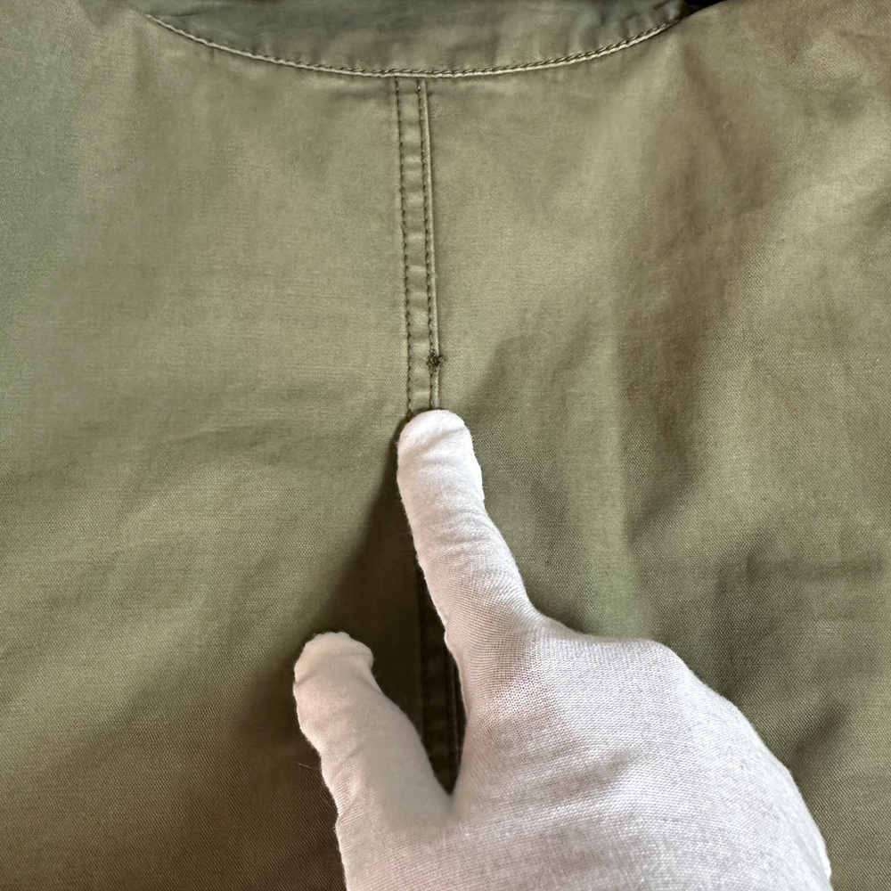Madewell Women's Jacket Utility Military Fleet Jacket Army Olive
Green Small - Picture 16 of 16